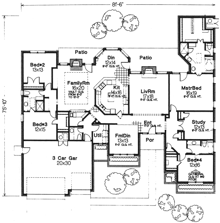 Main Floor Plan: 8-1005