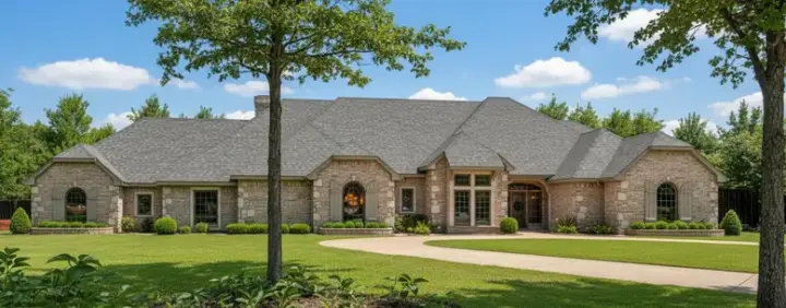 European house plans 8-1006 - front exterior, 3,482 sq ft, 5 bed, 3 bath house plans | Monster House Plans