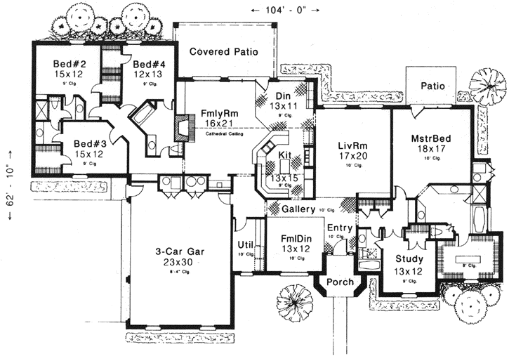 Main Floor Plan: 8-1009