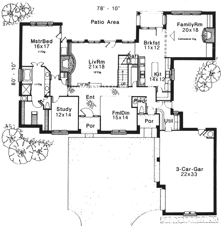 Main Floor Plan: 8-1010