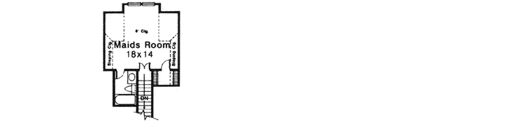 Upper/Second Floor Plan: 8-1015