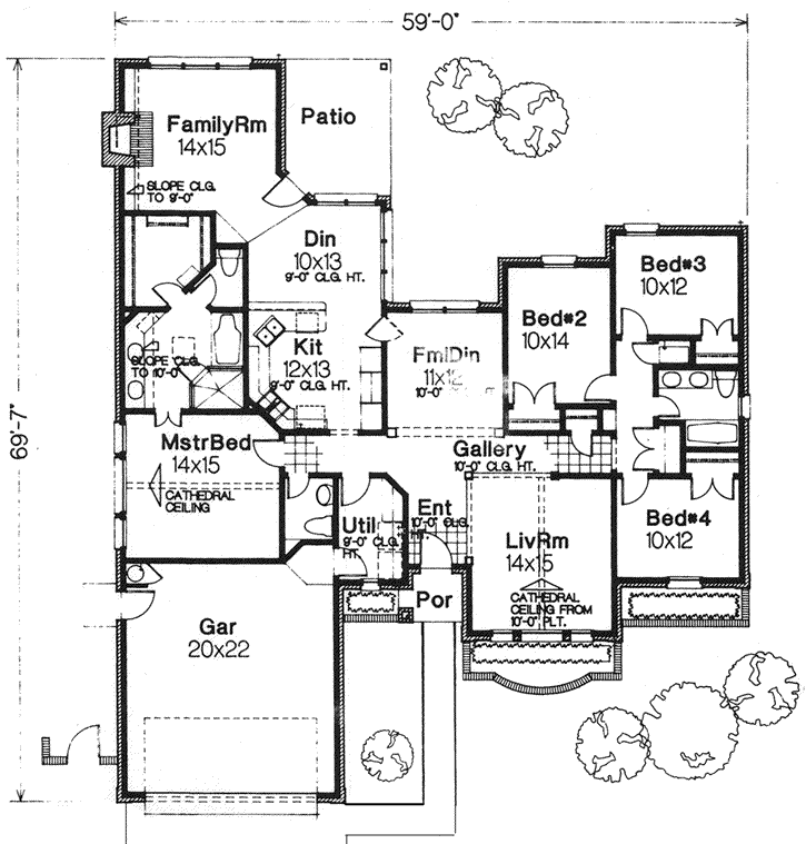Main Floor Plan: 8-1019