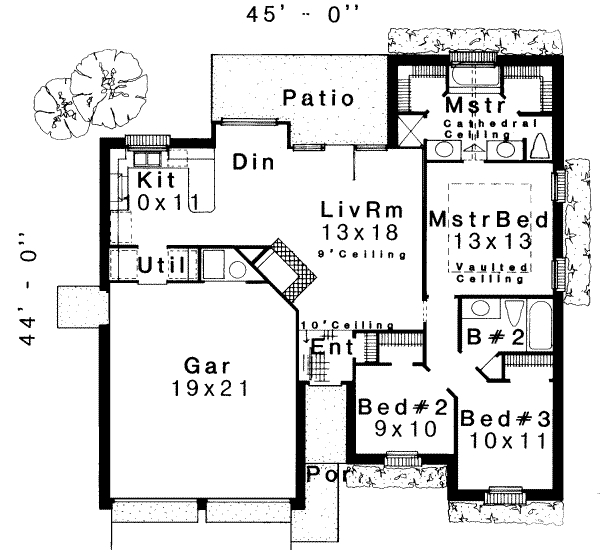 Main Floor Plan: 8-102