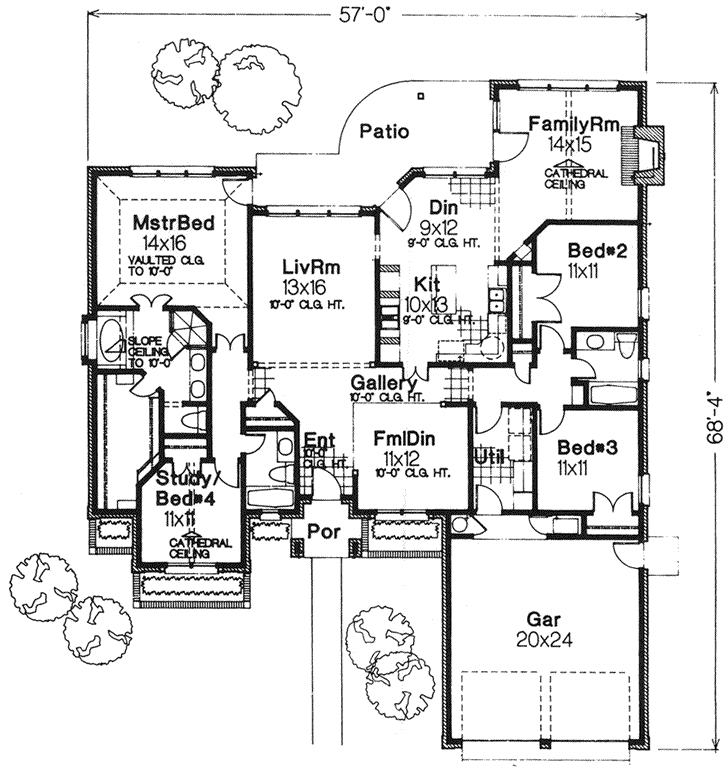 Main Floor Plan: 8-1020