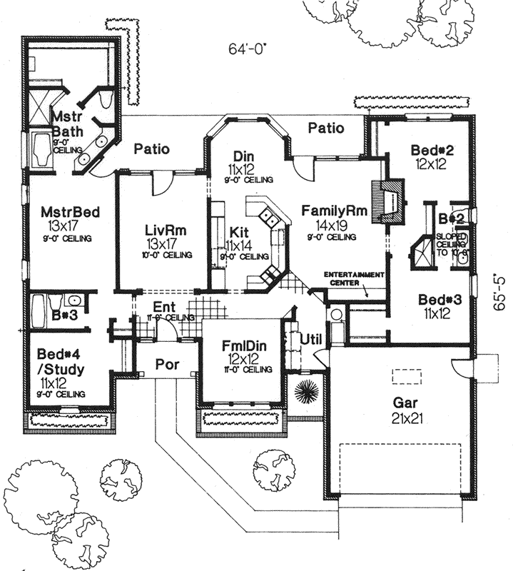 Main Floor Plan: 8-1021