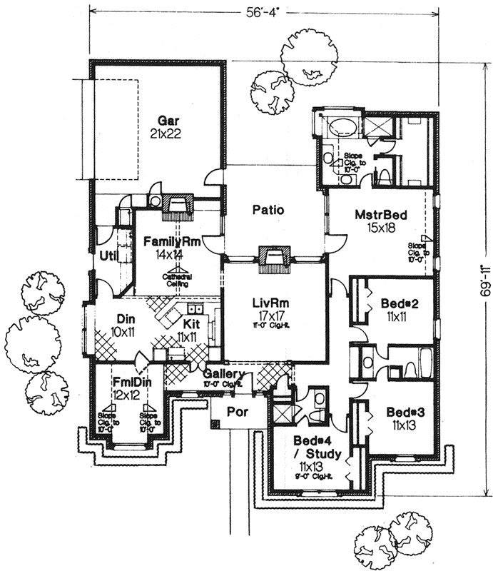 Main Floor Plan: 8-1022