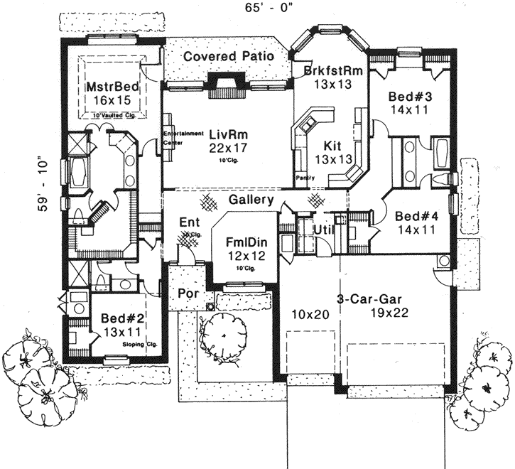 Main Floor Plan: 8-1025