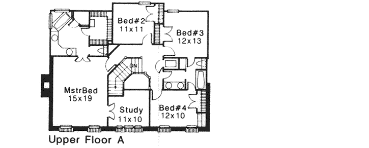 Upper/Second Floor Plan:8-1029