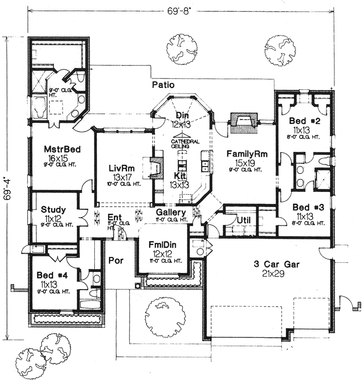 Main Floor Plan: 8-1030