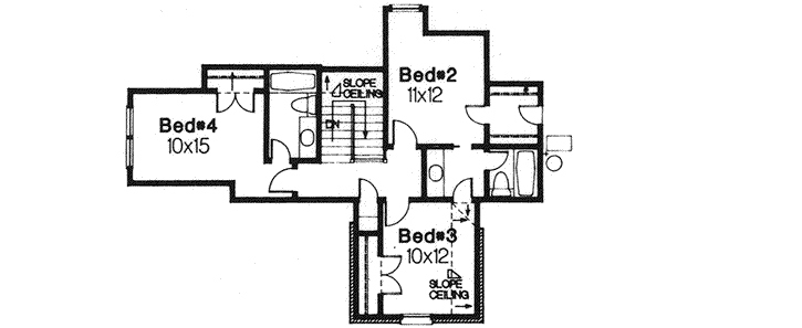 Upper/Second Floor Plan: 8-1031