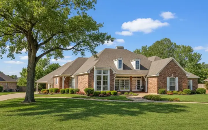 Traditional house plans 8-1035 - front exterior, 2,855 sq ft, 4 bed, 3 bath house plans | Monster House Plans