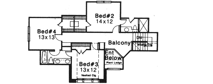 Upper/Second Floor Plan:8-1038