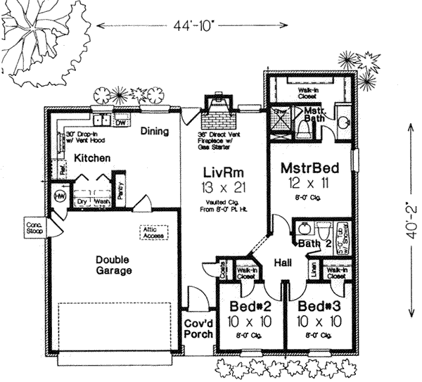 Main Floor Plan: 8-104