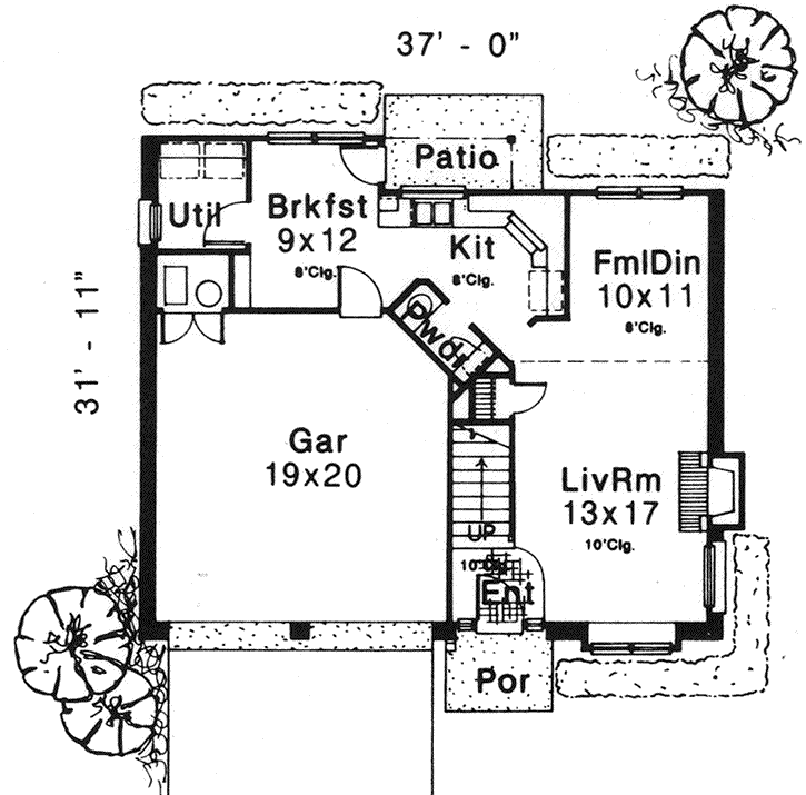 Main Floor Plan: 8-1044