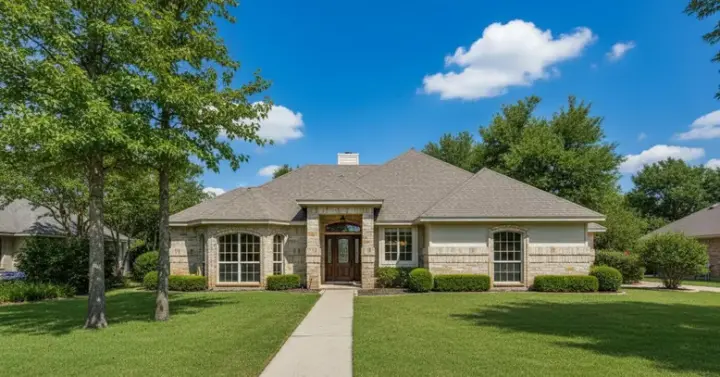 Traditional house plans 8-1045 - front exterior, 1,630 sq ft, 3 bed, 2 bath house plans | Monster House Plans