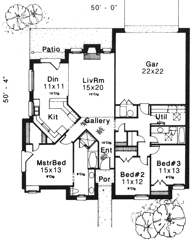 Main Floor Plan: 8-1046