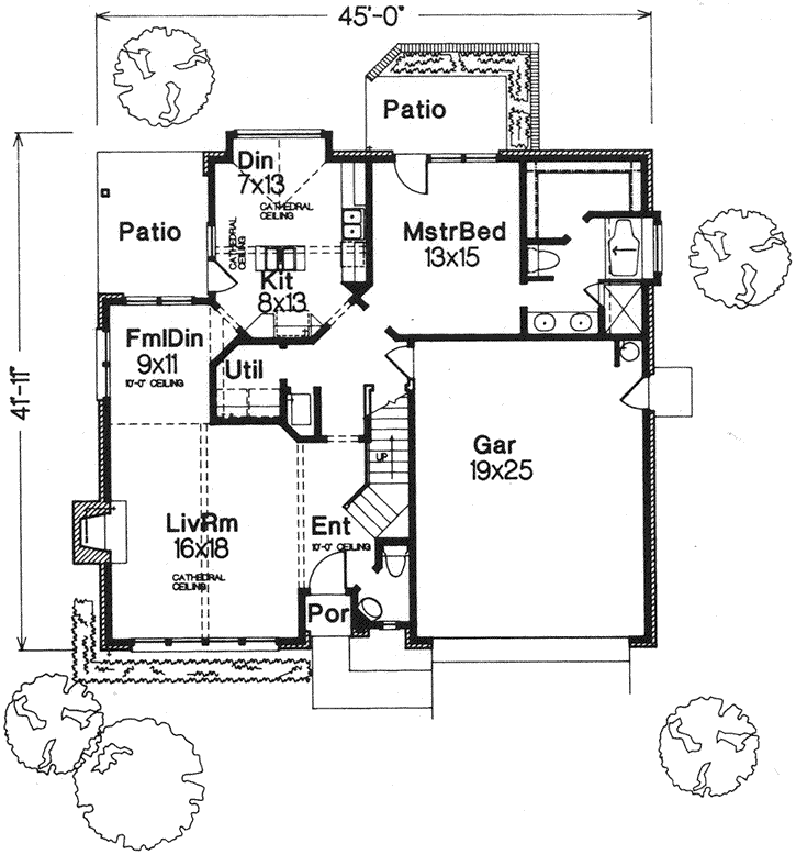 Main Floor Plan: 8-1047