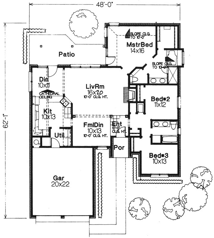 Main Floor Plan: 8-1048