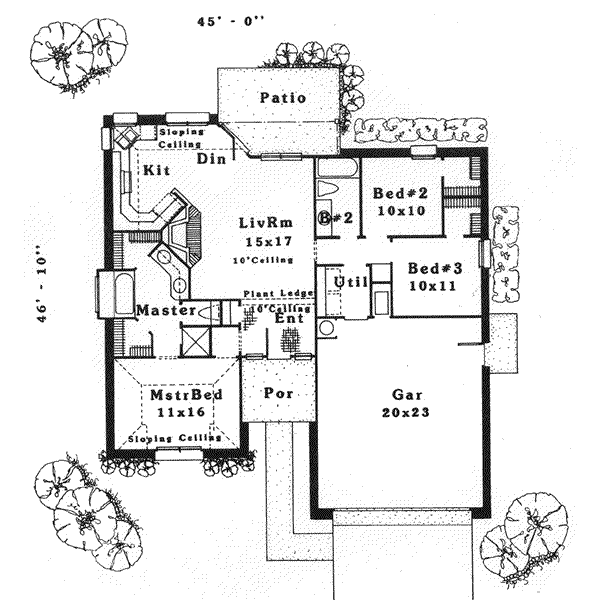 Main Floor Plan: 8-105