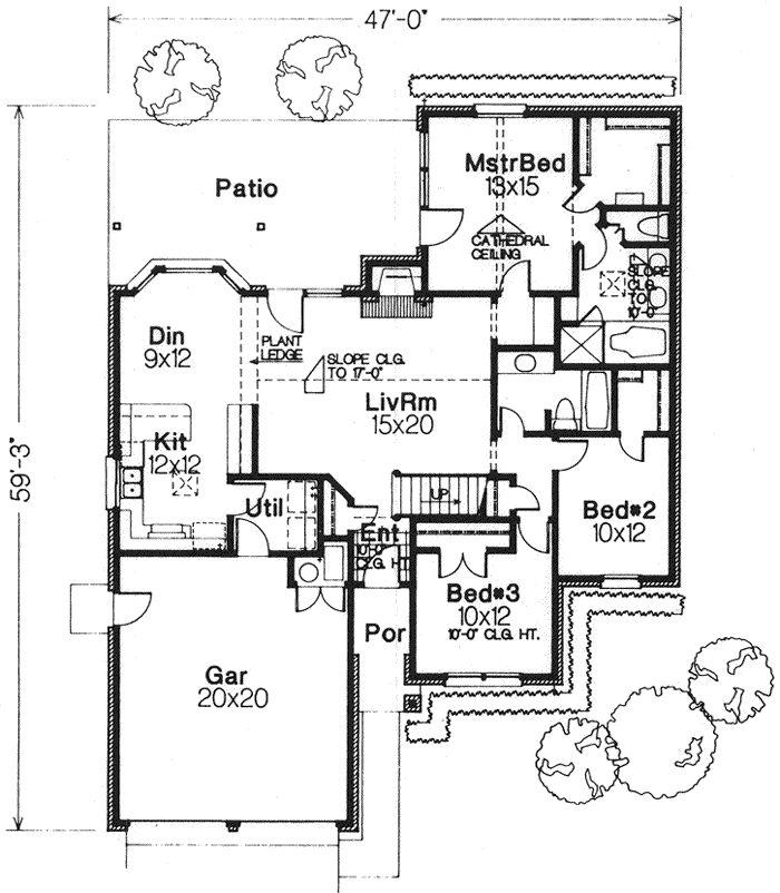 Main Floor Plan: 8-1051