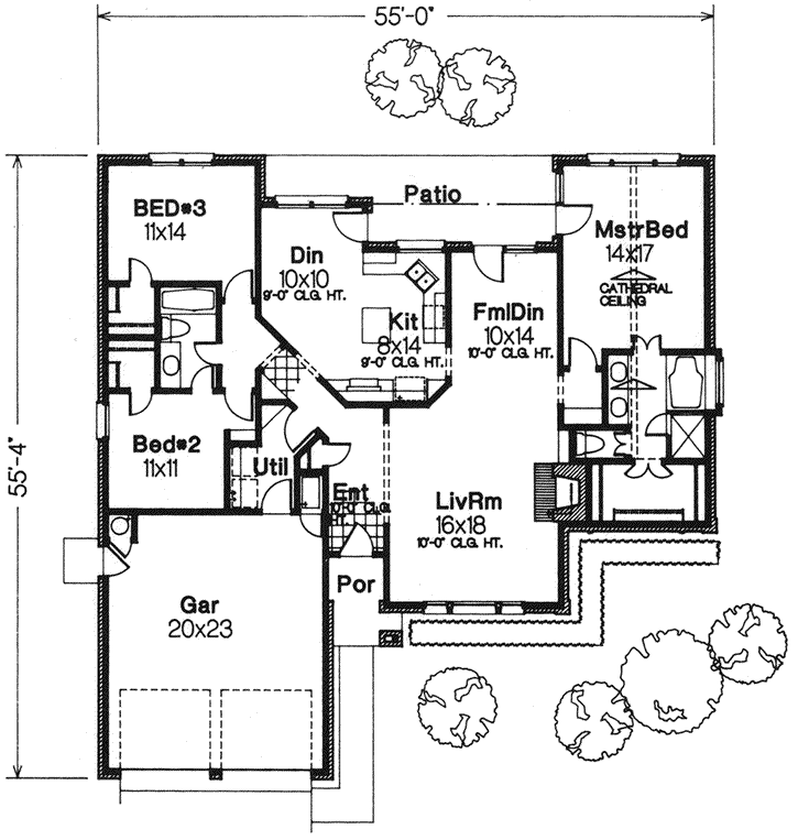 Main Floor Plan: 8-1052