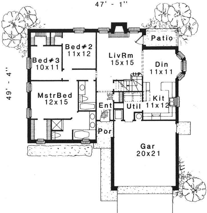 Main Floor Plan: 8-1053