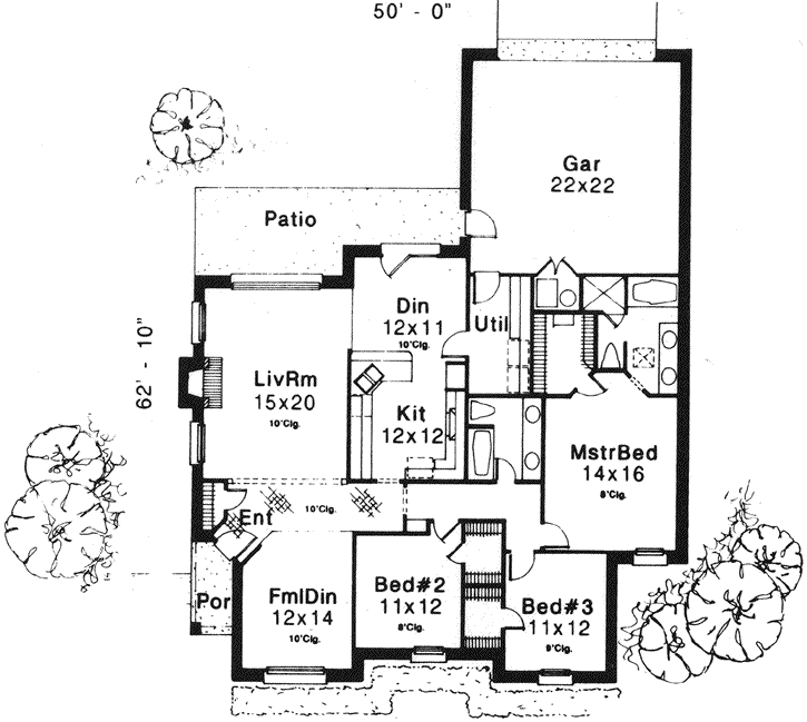 Main Floor Plan: 8-1057