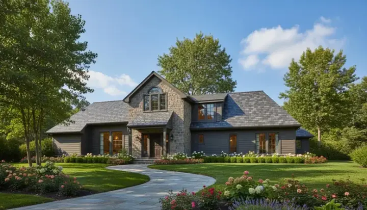 Traditional house plans 8-1059 - front exterior, 1,886 sq ft, 3 bed, 2 bath house plans | Monster House Plans
