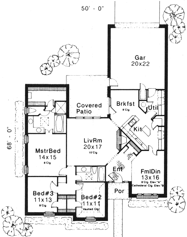 Main Floor Plan: 8-1061