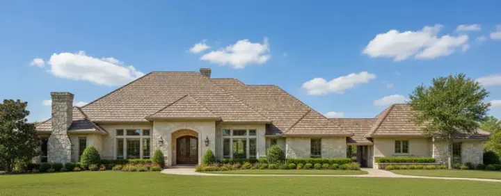 Traditional house plans 8-1067 - front exterior, 4,040 sq ft, 4 bed, 2 bath house plans | Monster House Plans