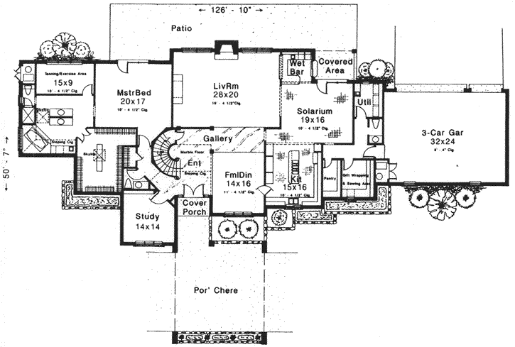 Main Floor Plan: 8-1072