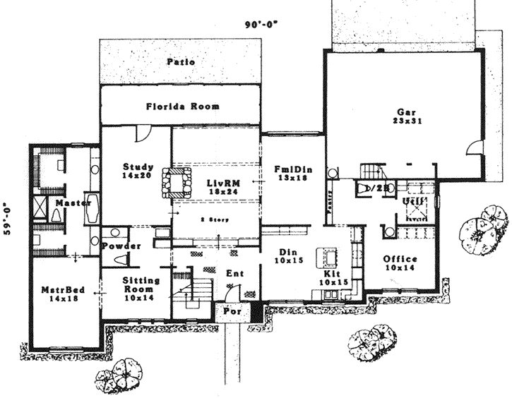 Main Floor Plan: 8-1075