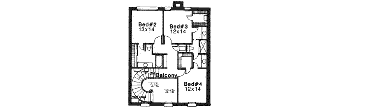 Upper/Second Floor Plan:8-1081