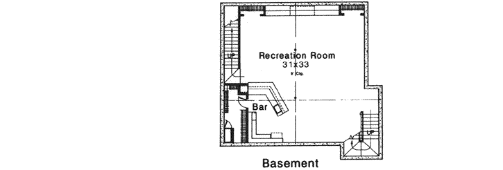 Lower Floor Plan: 8-1083