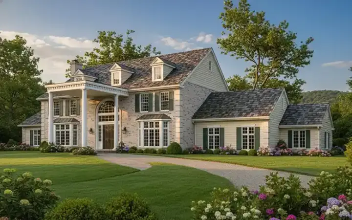 Southern house plans 8-1085 - front exterior, 5,827 sq ft, 6 bed, 5 bath house plans | Monster House Plans