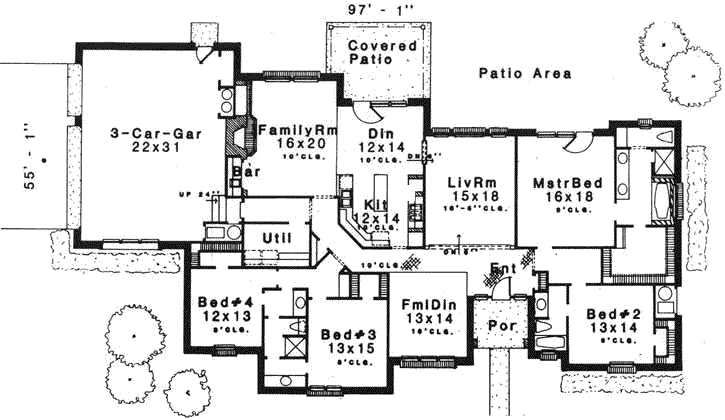 Main Floor Plan: 8-1087