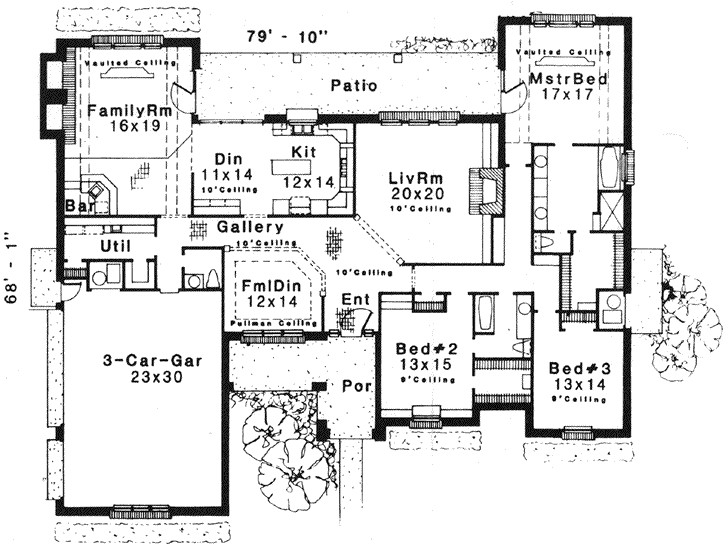 Main Floor Plan: 8-1088