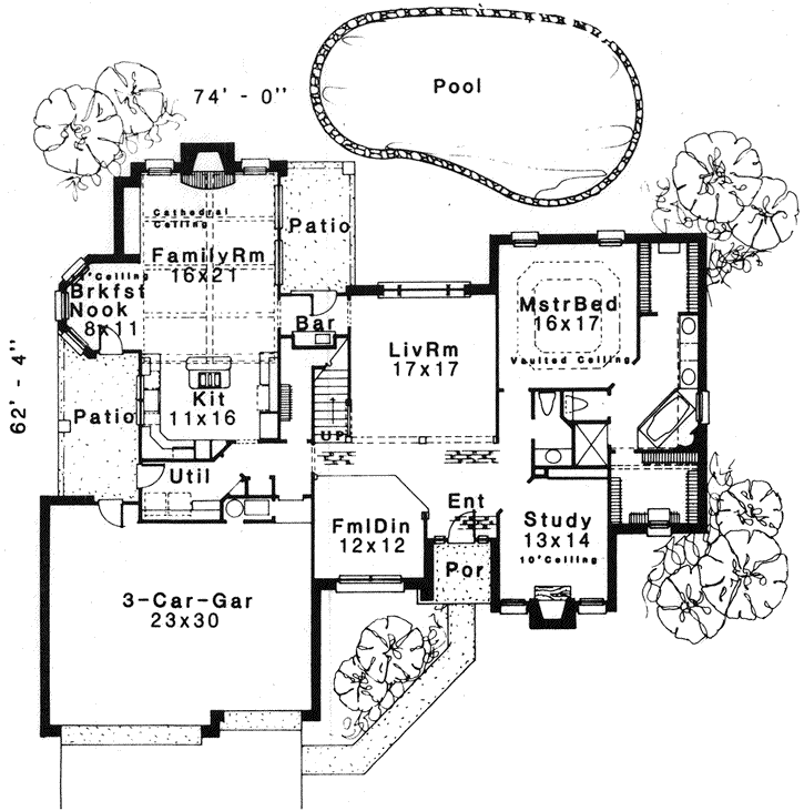 Main Floor Plan: 8-1090