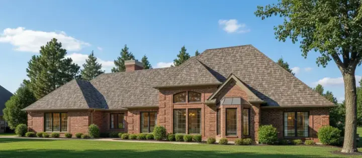 Traditional house plans 8-1091 - front exterior, 3,157 sq ft, 3 bed, 2 bath house plans | Monster House Plans