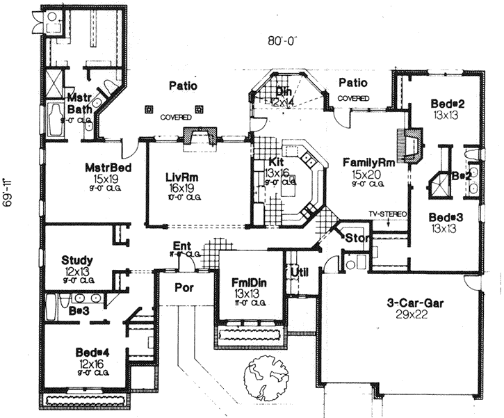Main Floor Plan: 8-1095