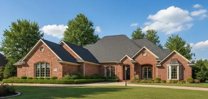 Traditional house plans 8-1096 - front exterior, 3,264 sq ft, 3 bed, 3 bath house plans | Monster House Plans
