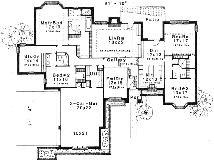 Main Floor Plan: 8-1096