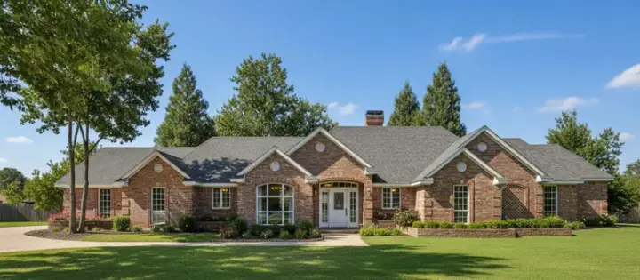 Traditional house plans 8-1099 - front exterior, 3,295 sq ft, 3 bed, 2 bath house plans | Monster House Plans