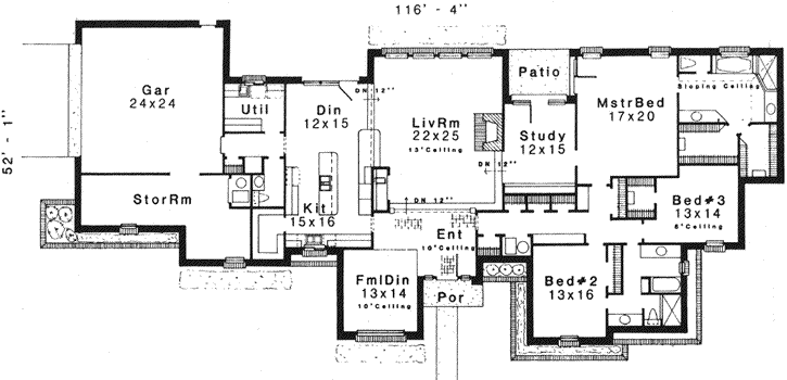 Main Floor Plan: 8-1099