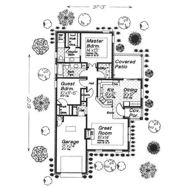 Main Floor Plan: 8-110