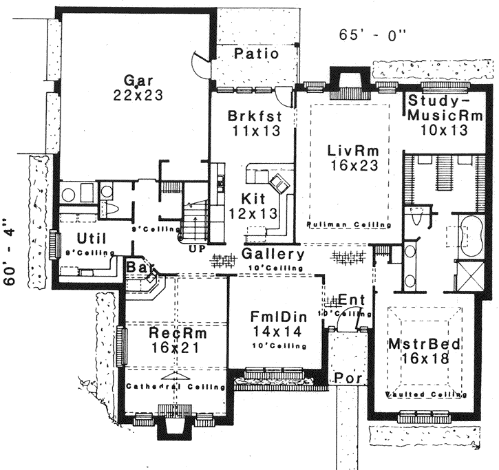 Main Floor Plan: 8-1102