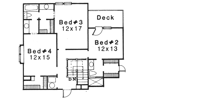 Upper/Second Floor Plan: 8-1102