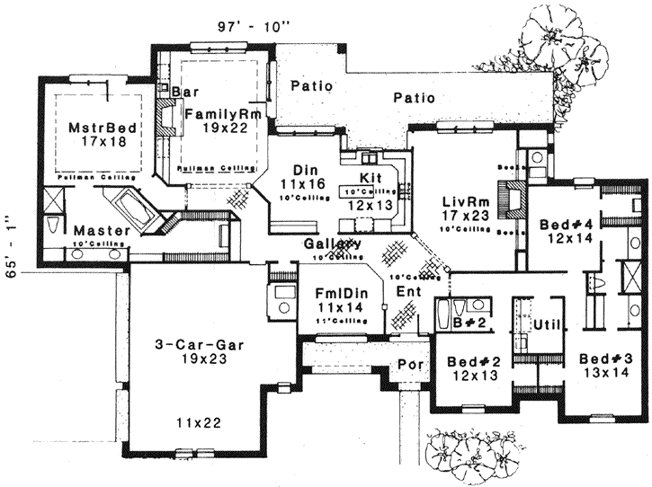 Main Floor Plan: 8-1104