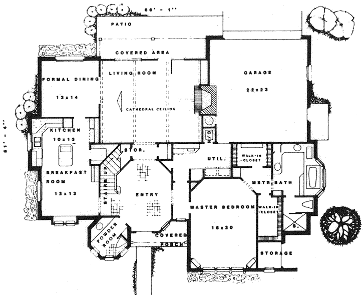 Main Floor Plan: 8-1107
