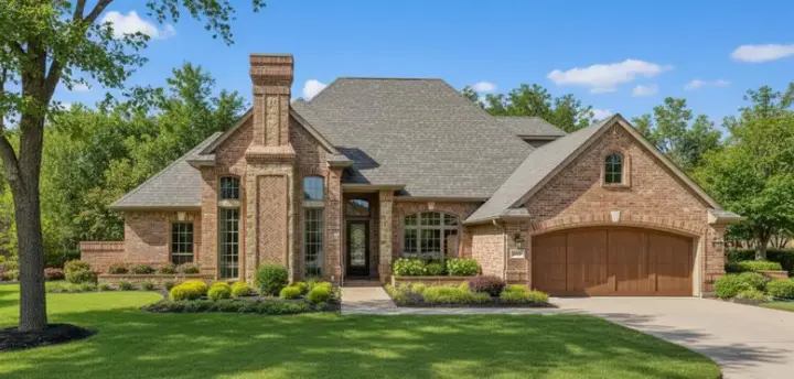Traditional house plans 8-1117 - front exterior, 3,779 sq ft, 4 bed, 3 bath house plans | Monster House Plans